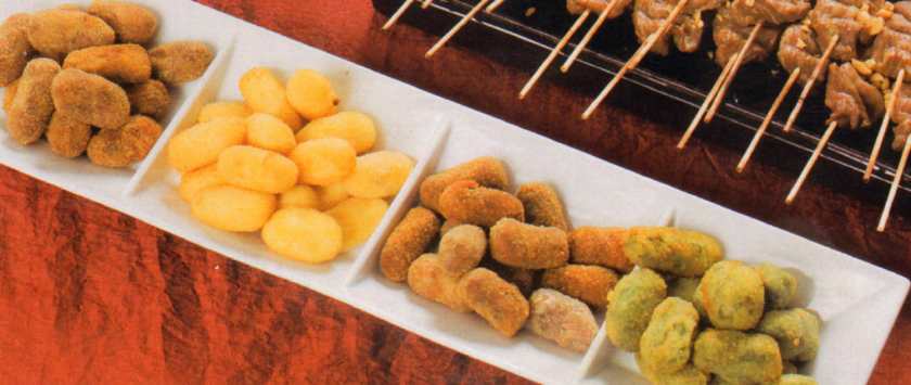 Croquetas-calabaza-maiz-espinacas-morcilla